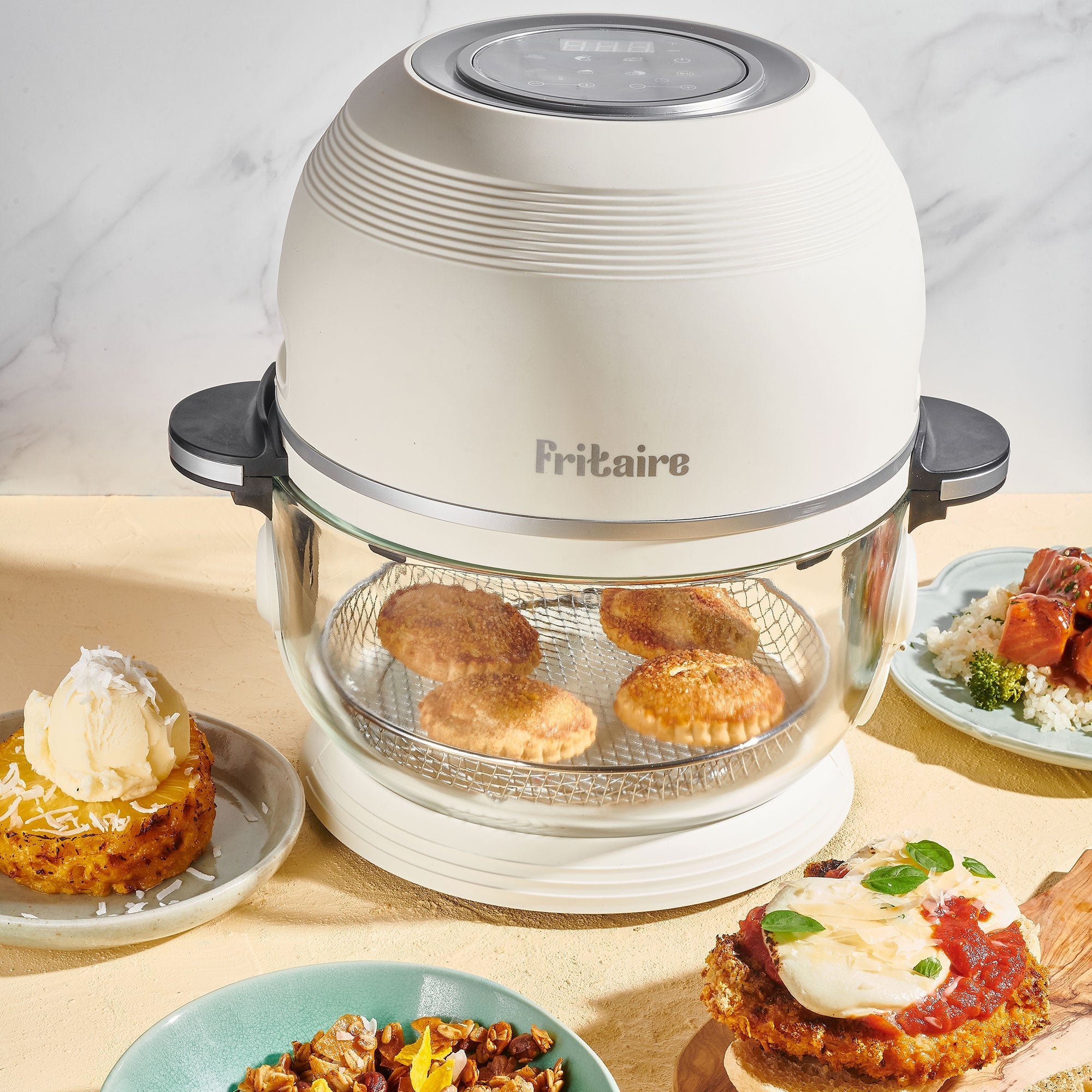 The Self-Cleaning Glass Bowl Air Fryer