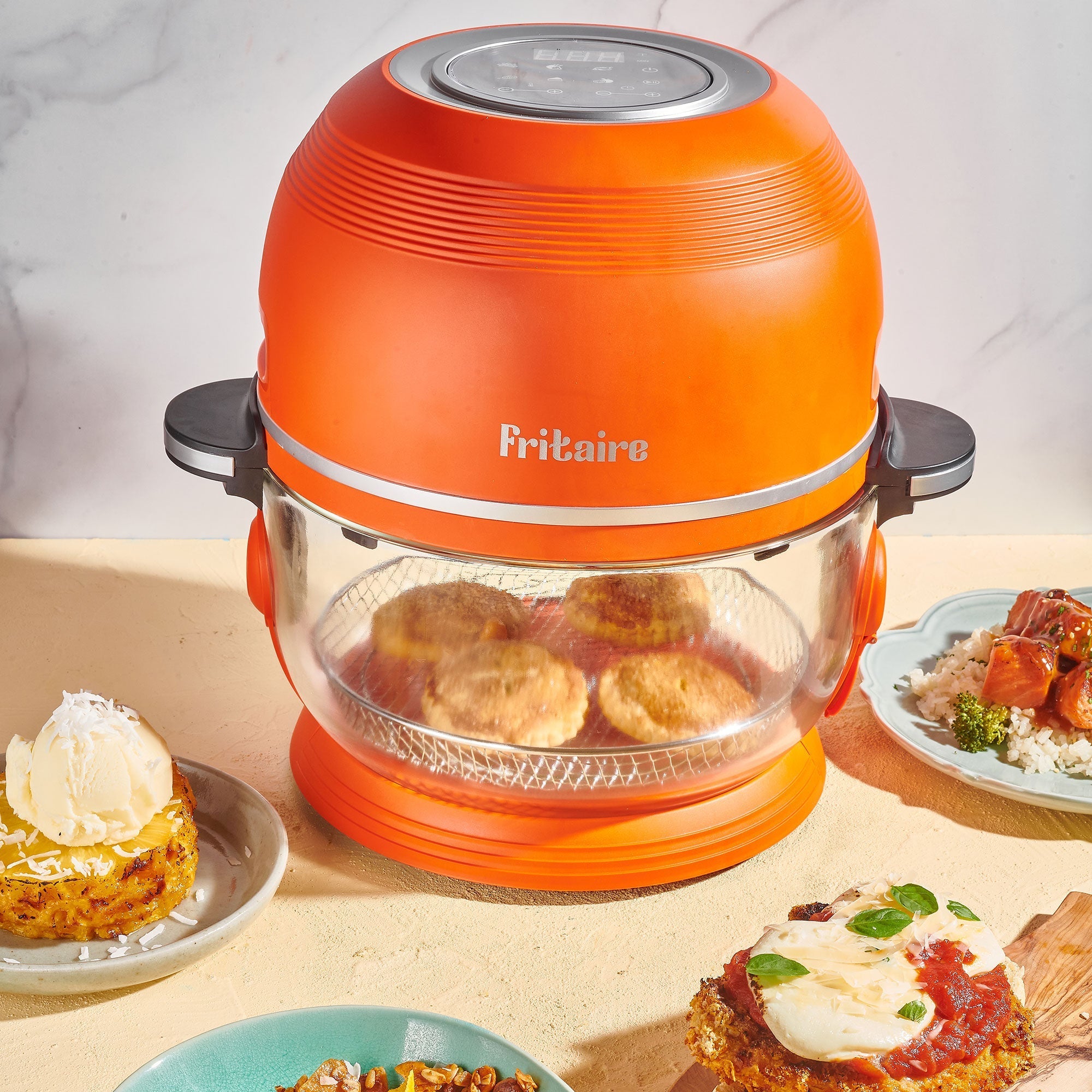 The Self-Cleaning Glass Bowl Air Fryer