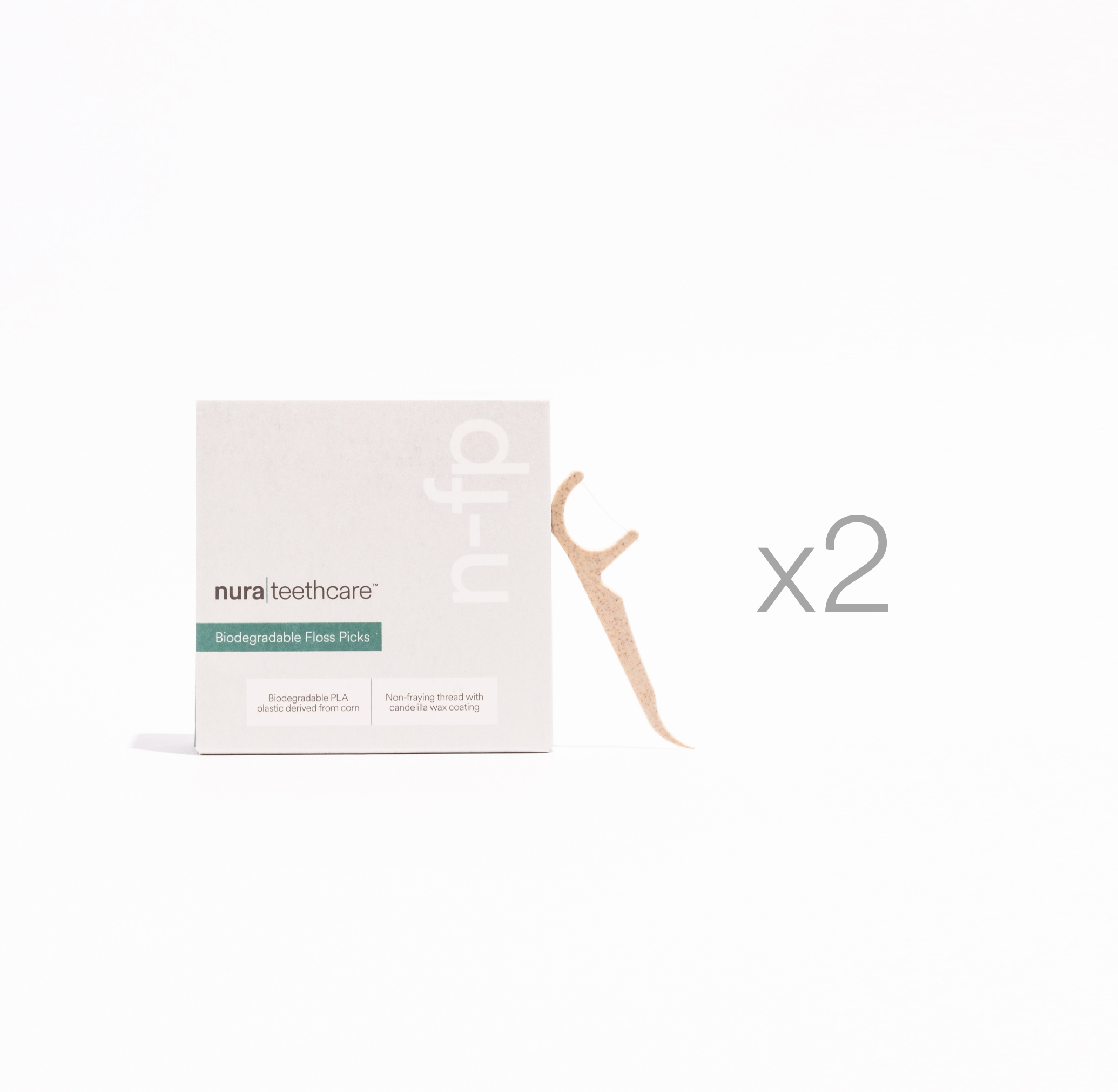 Engineered Floss Picks (2x Boxes of 45)