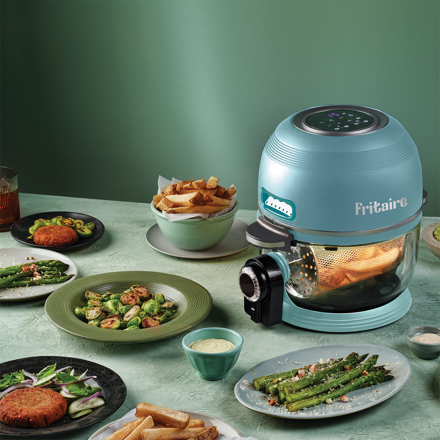 The Self-Cleaning Glass Bowl Air Fryer