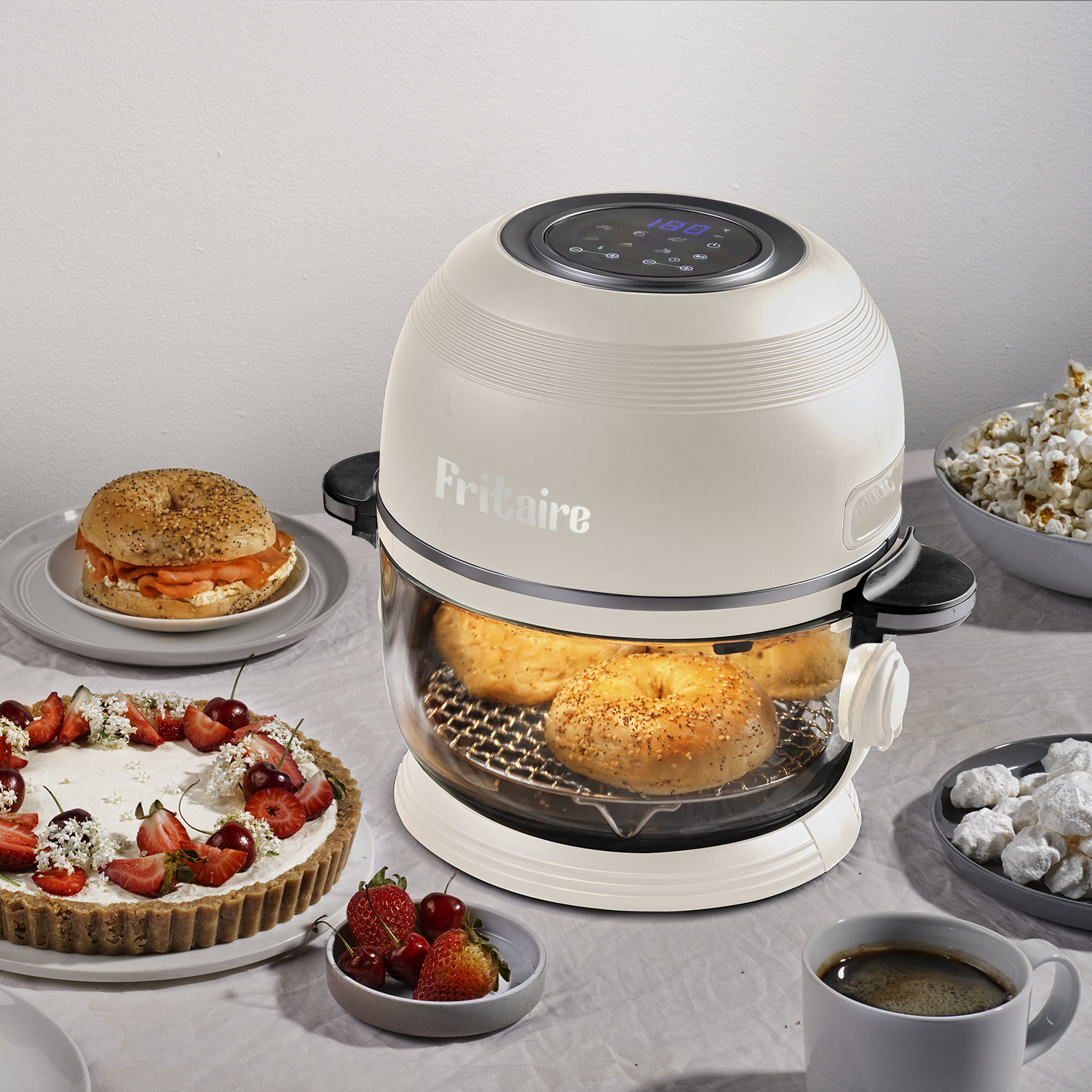 The Self-Cleaning Glass Bowl Air Fryer