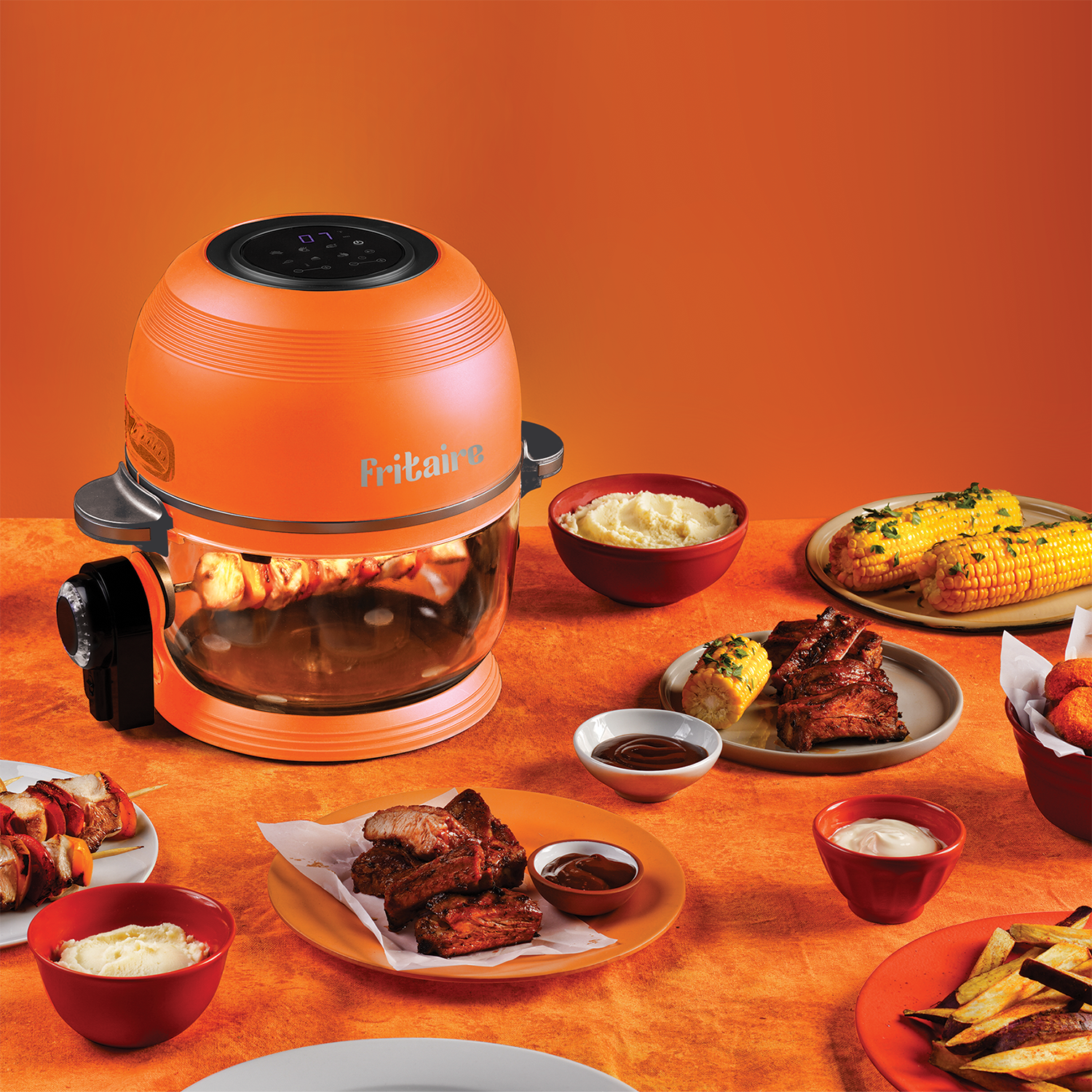 The Self-Cleaning Glass Bowl Air Fryer