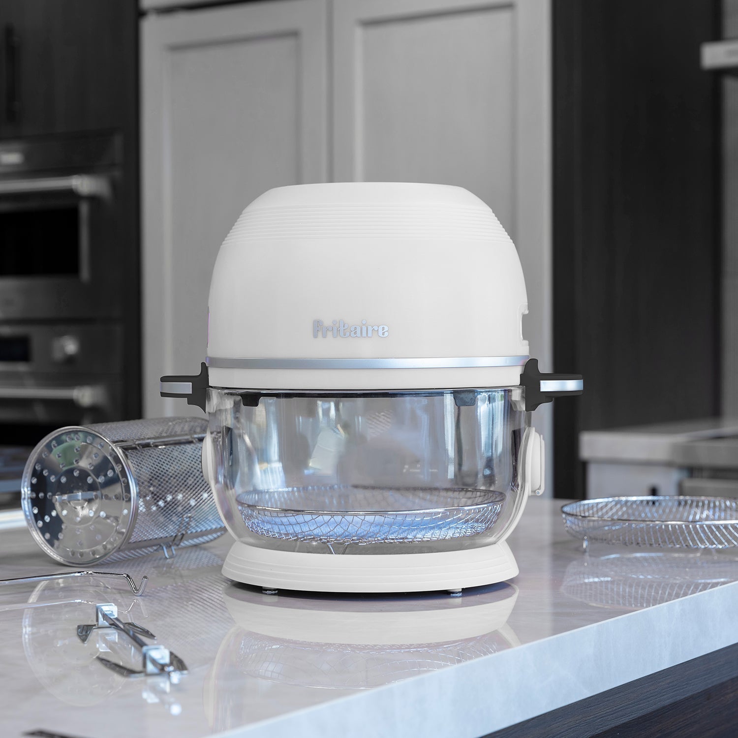 The Self-Cleaning Glass Bowl Air Fryer