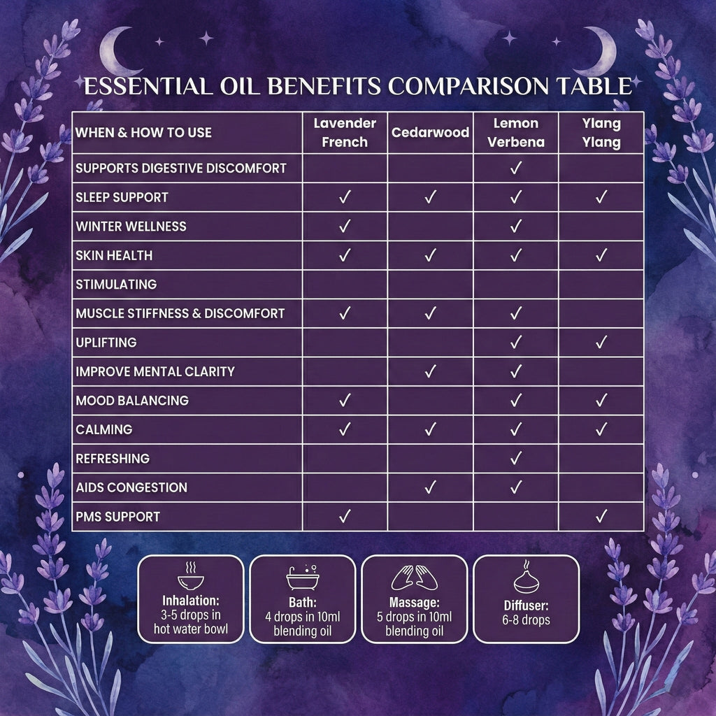 Aetheo Lavender French Essential Oil 10ml | 100% Pure Aromatherapy Oil for Sleep & Relaxation | UK Bottled Professional Grade | Vegan & Cruelty-Free