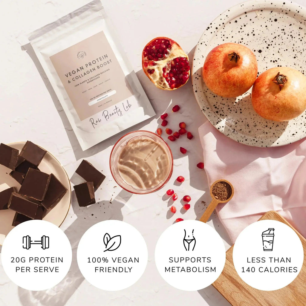 Vegan Protein & Collagen Builder by Raw Beauty Lab | The Hackers Market
