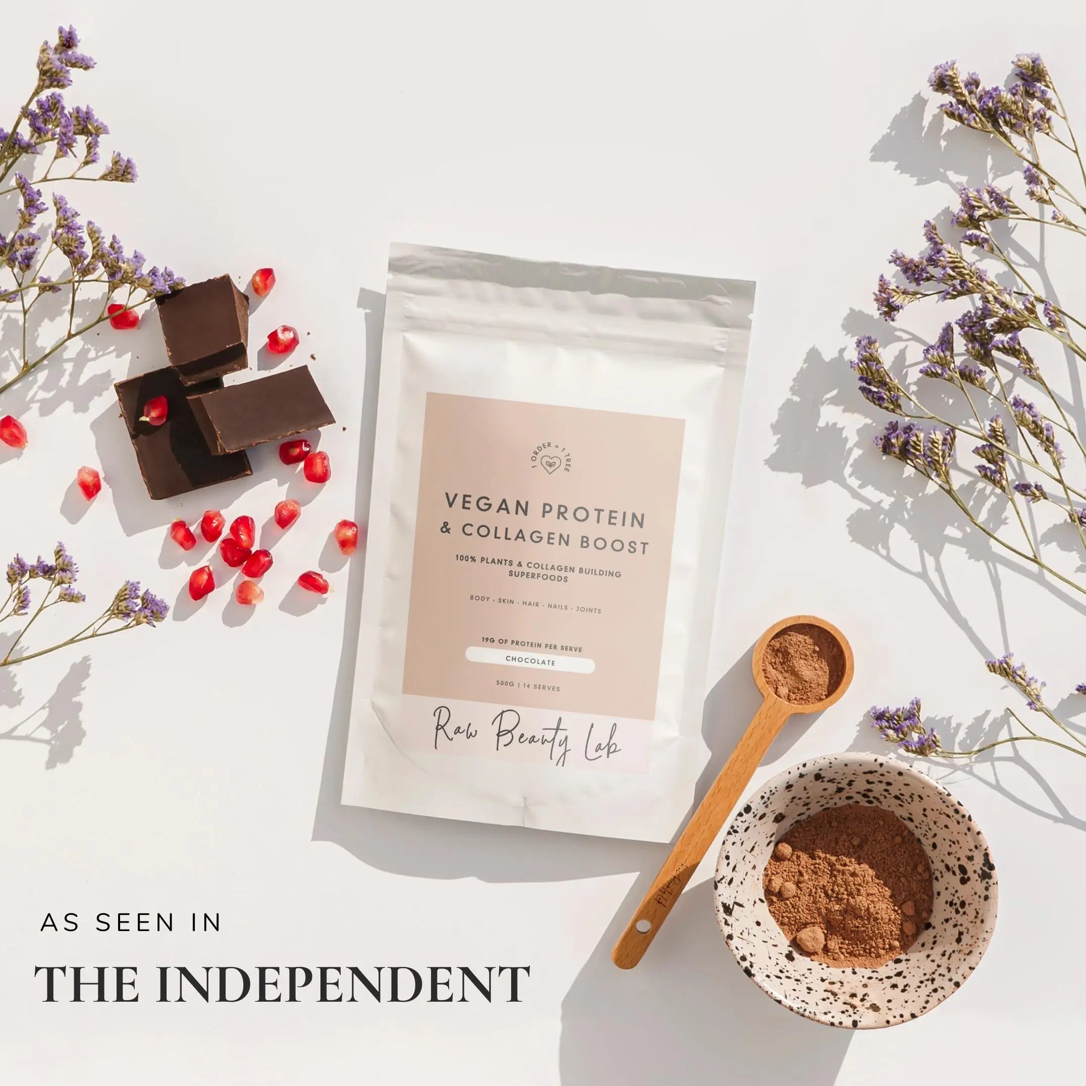 Vegan Protein & Collagen Builder by Raw Beauty Lab | The Hackers Market