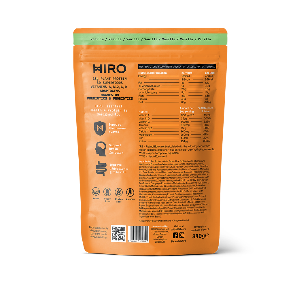 Essential Health + Protein by HIRO | The Hackers Market