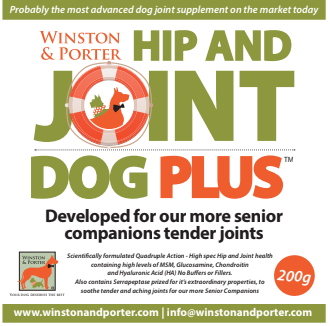 Hip & Joint Dog PLUS – Premium High-Strength Canine Joint Support Powder (UK) by Winston and Porter | The Hackers Market