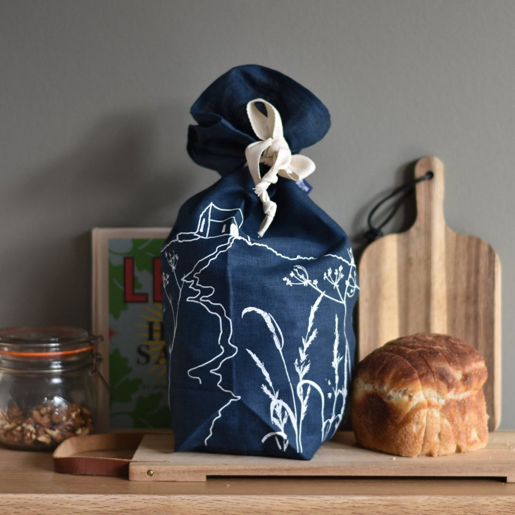 Rame Head Linen Bread Bag