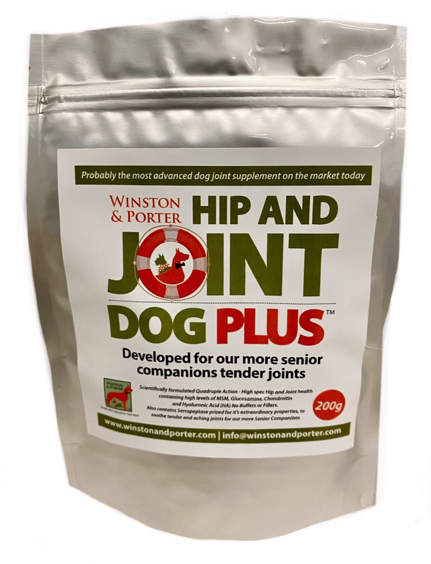 Hip & Joint Dog PLUS – Premium High-Strength Canine Joint Support Powder (UK) by Winston and Porter | The Hackers Market