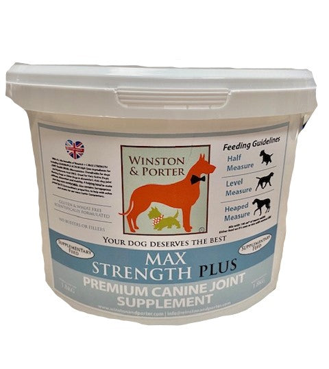 Max Strength Plus Premium Canine Joint Supplement From by Winston and Porter | The Hackers Market
