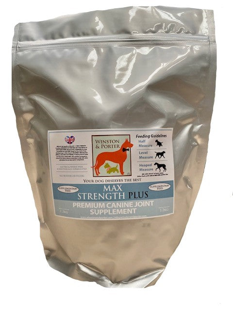 Max Strength Plus Premium Canine Joint Supplement From by Winston and Porter | The Hackers Market