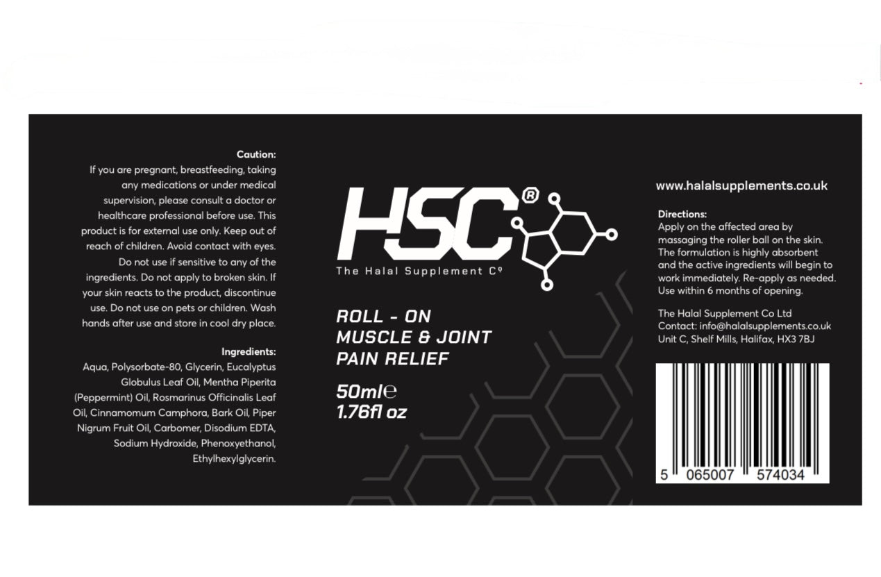 Muscle & Joint Pain Relief Roll - On