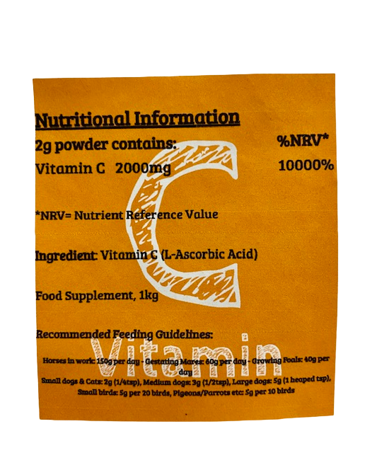 VITAMIN C Powder - 100% Pure Pharmaceutical Grade by Winston and Porter | The Hackers Market