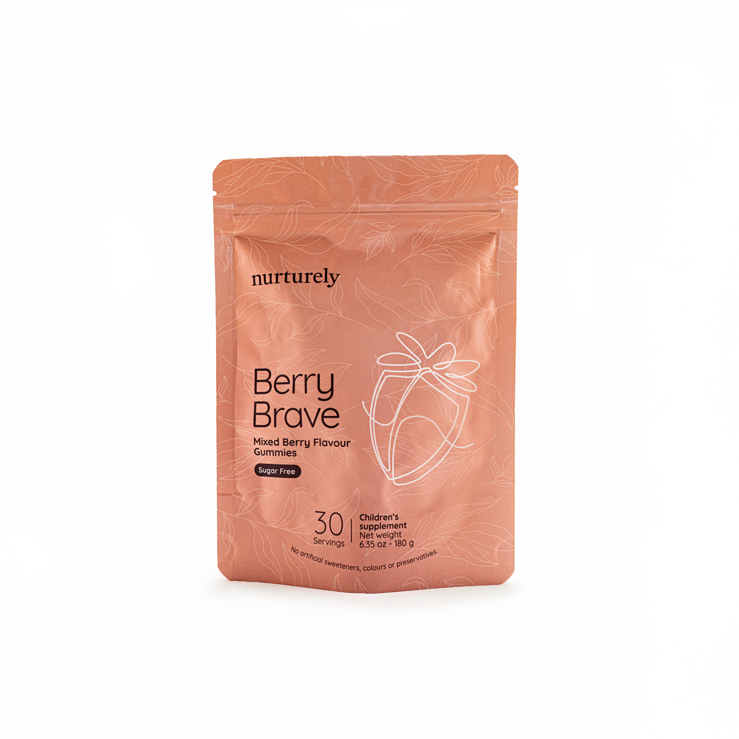 Berry Brave Natural Immunity Vitamin Chews for Kids 3+ by Nurturely | The Hackers Market