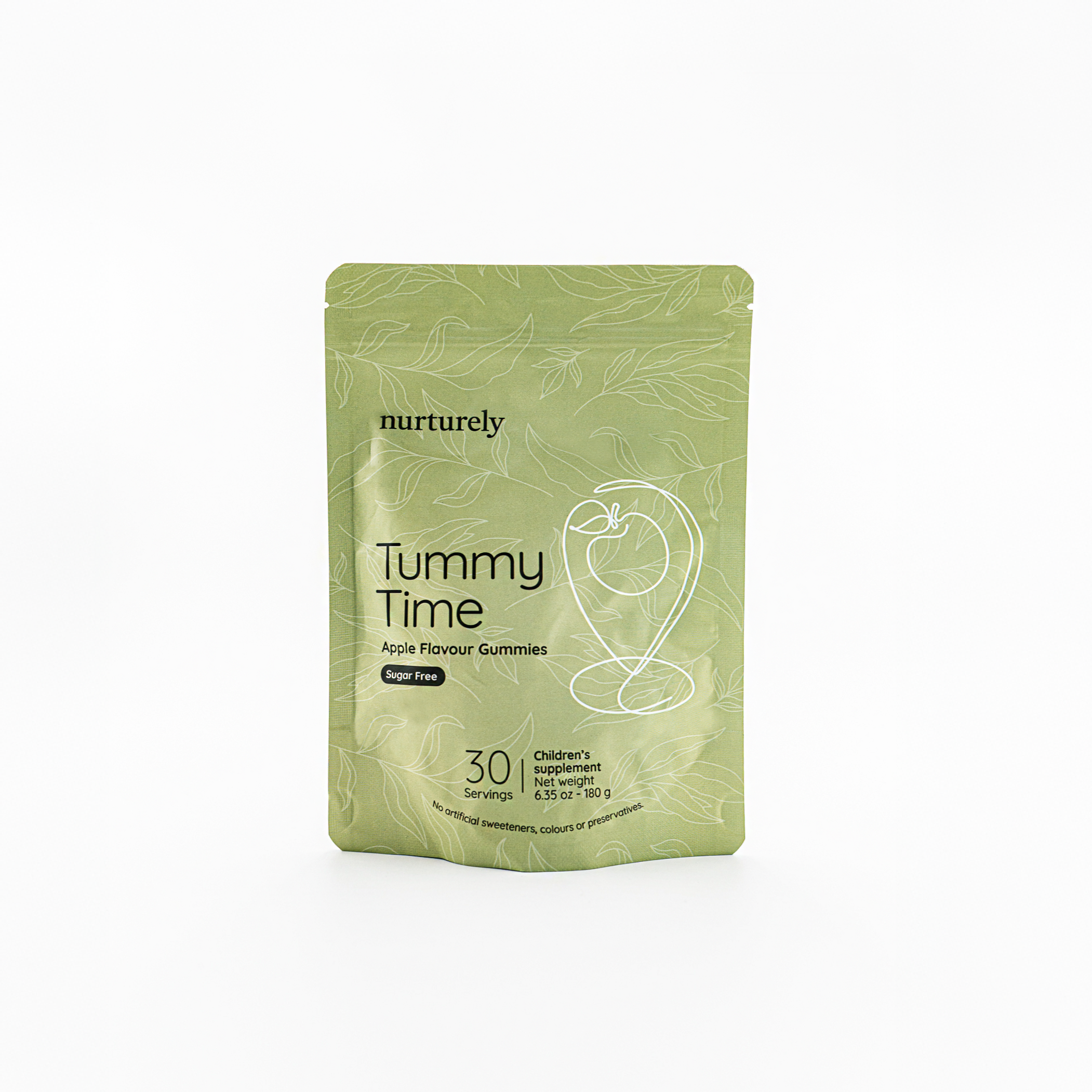 Tummy Time Natural Probiotic Gut Health and Fibre Vitamin Chews for Kids 3+ by Nurturely | The Hackers Market