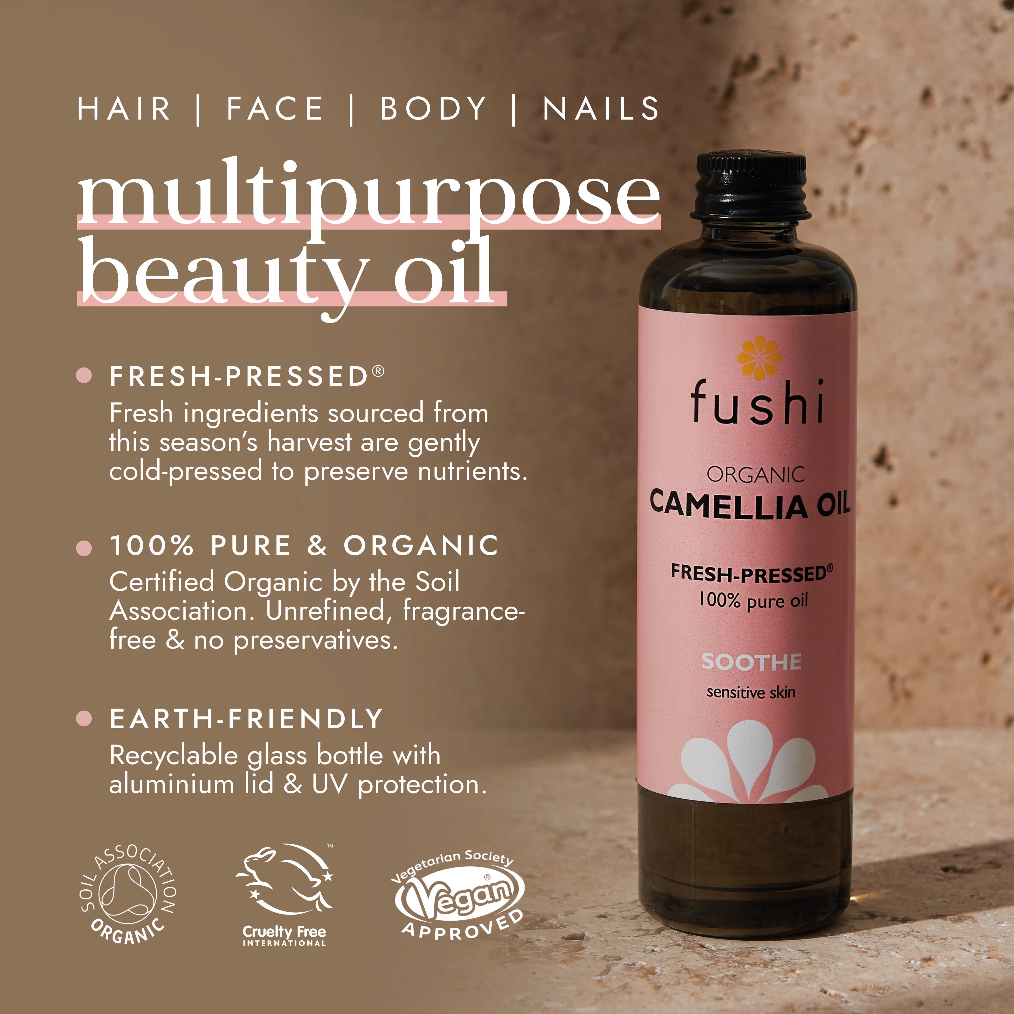 Organic Camellia Oil 100ml
