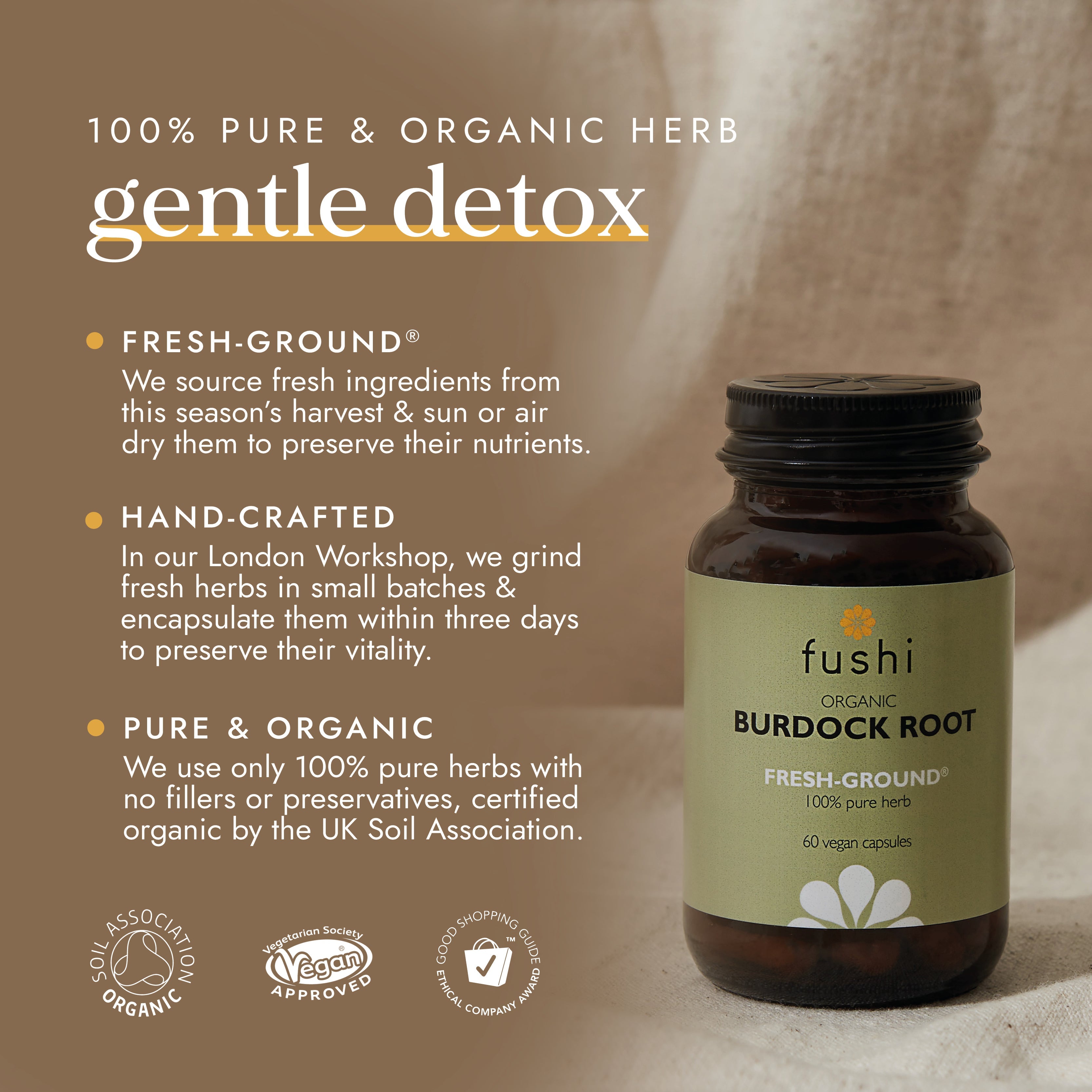 Organic Burdock Root
