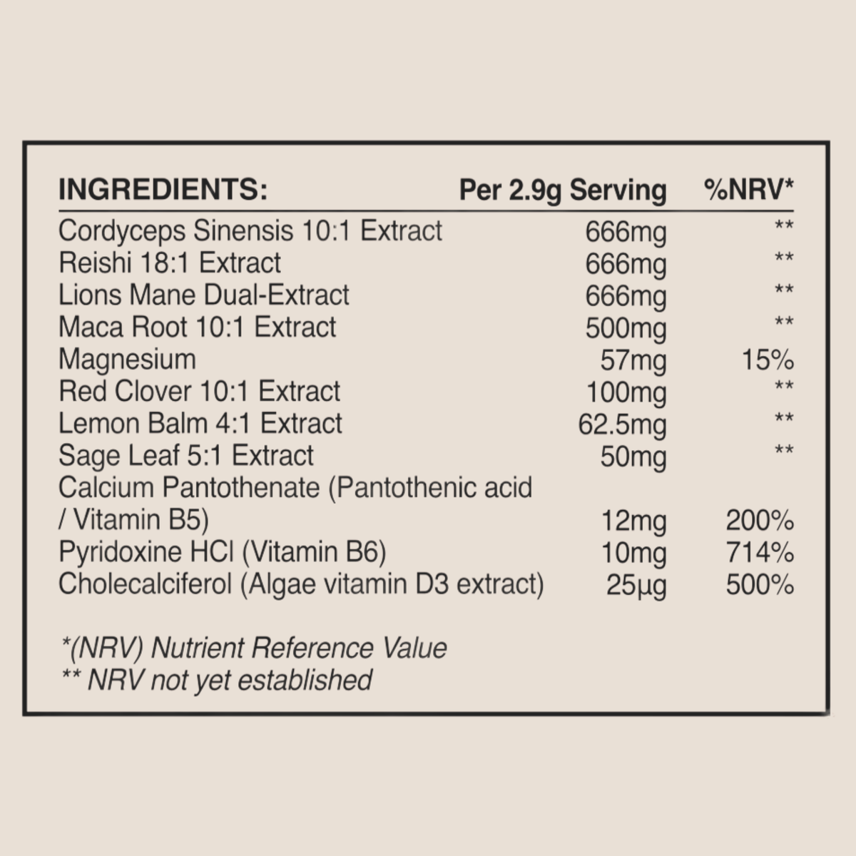 Menopause Superblend