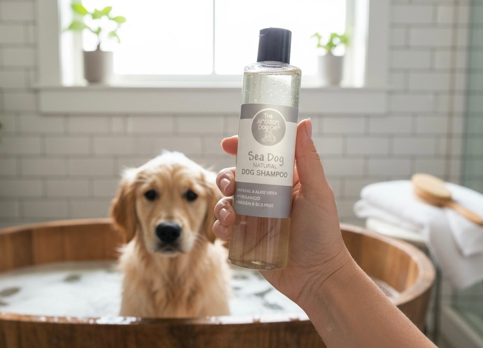 Natural Oatmeal and Aloe Vera Handmade Dog Shampoo by The Artisan Dog CO | The Hackers Market