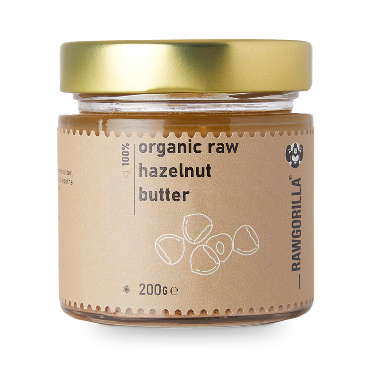 Organic Raw Hazelnut Butter - RAWGORILLA by RawGorilla | The Hackers Market