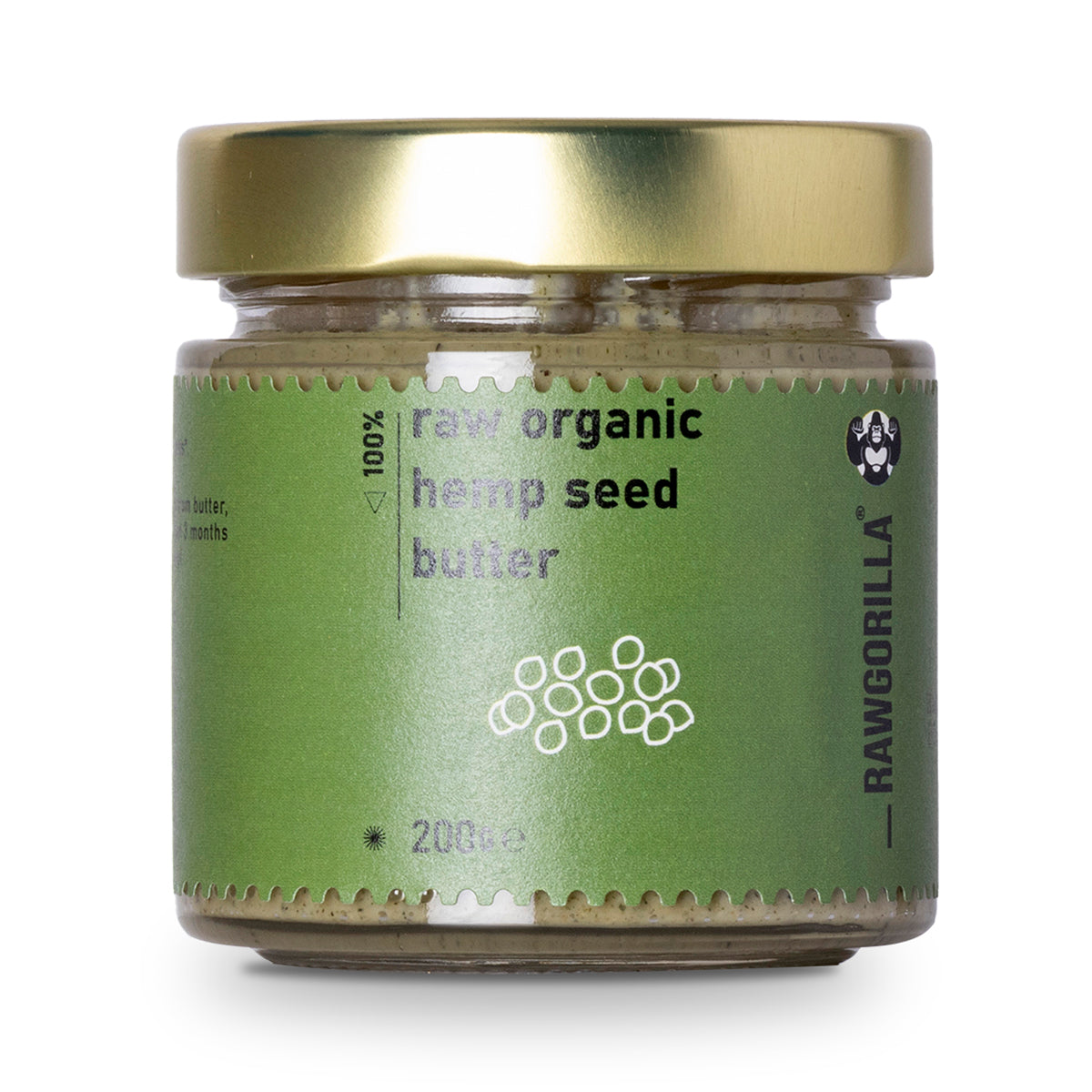Raw Organic Hemp Seed Butter - RAWGORILLA by RawGorilla | The Hackers Market