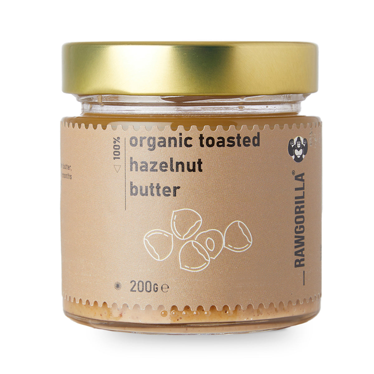 Organic Toasted Hazelnut Butter - RAWGORILLA by RawGorilla | The Hackers Market