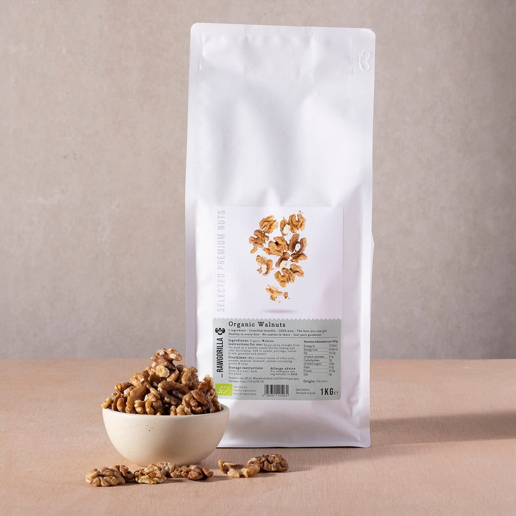 Organic Walnuts - RAWGORILLA - 1kg by RawGorilla | The Hackers Market