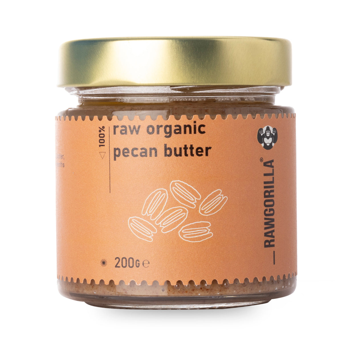Raw Organic Pecan Butter - RAWGORILLA by RawGorilla | The Hackers Market