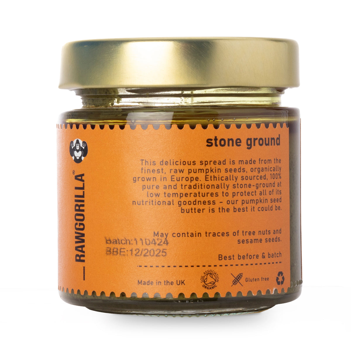 Raw Organic Pumpkin Seed Butter - RAWGORILLA by RawGorilla | The Hackers Market