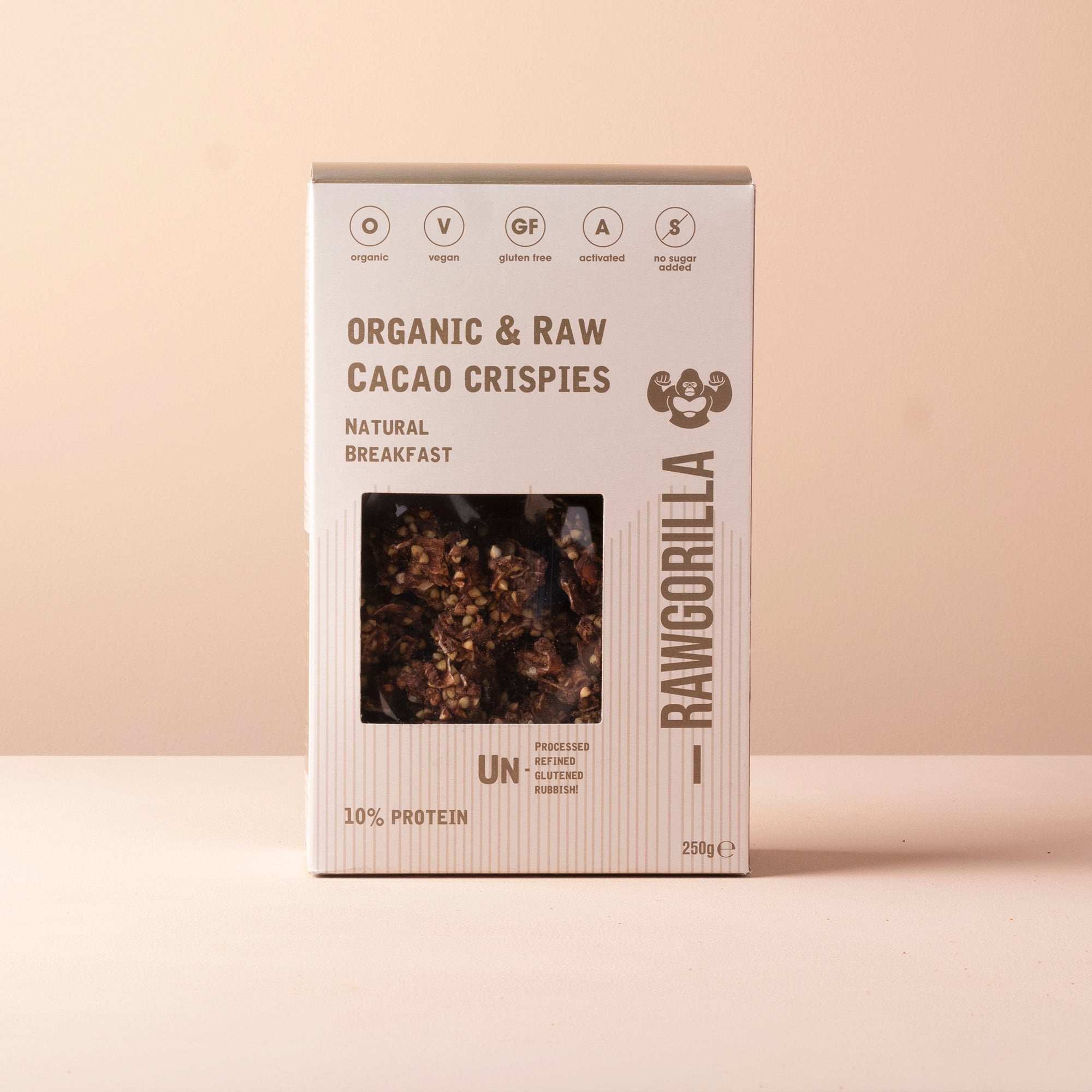 Cacao Crispies - 250g - RAWGORILLA by RawGorilla | The Hackers Market