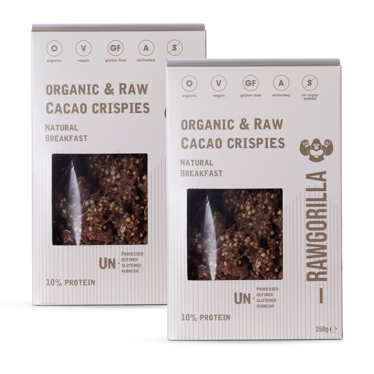 Cacao Crispies - 250g - RAWGORILLA by RawGorilla | The Hackers Market