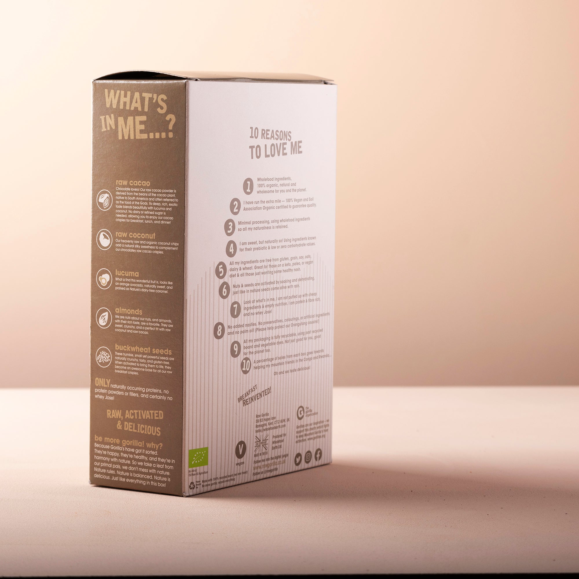 Cacao Crispies - 250g - RAWGORILLA by RawGorilla | The Hackers Market