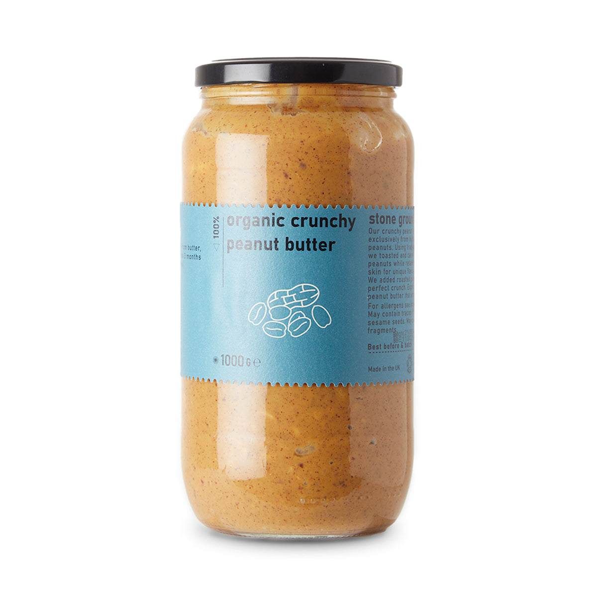 Organic Crunchy Peanut Butter - RAWGORILLA by RawGorilla | The Hackers Market