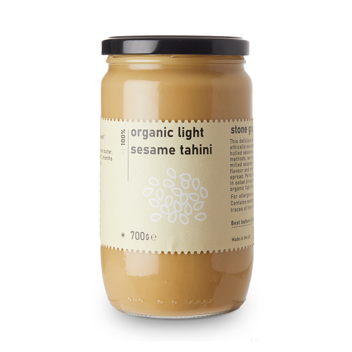 Organic Light Sesame Tahini - RAWGORILLA by RawGorilla | The Hackers Market