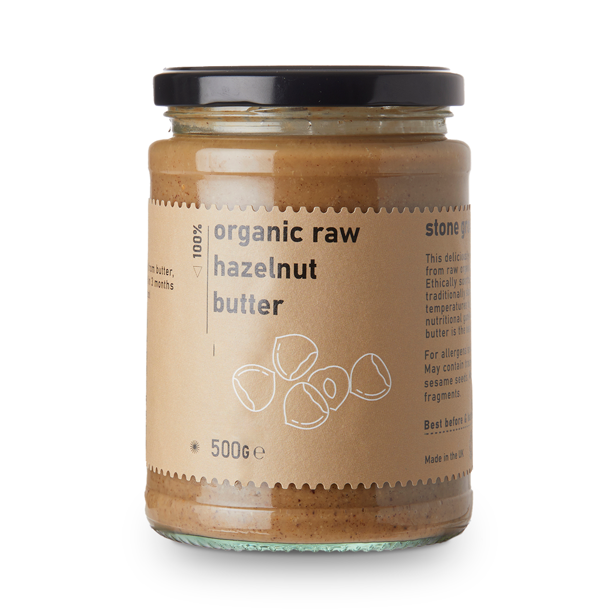 Organic Raw Hazelnut Butter - RAWGORILLA by RawGorilla | The Hackers Market