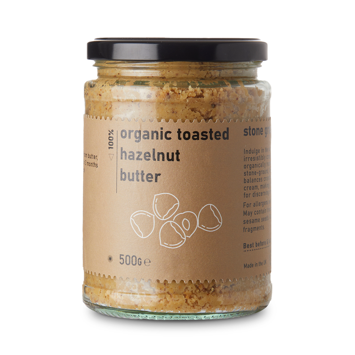 Organic Toasted Hazelnut Butter - RAWGORILLA by RawGorilla | The Hackers Market