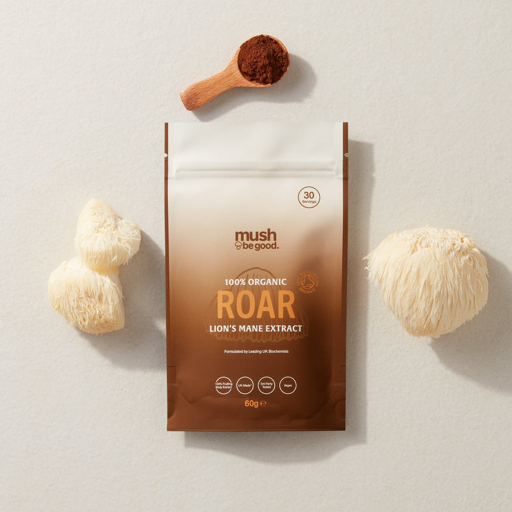 Roar - Organic Lions Mane Powder by itmushbegood | The Hackers Market