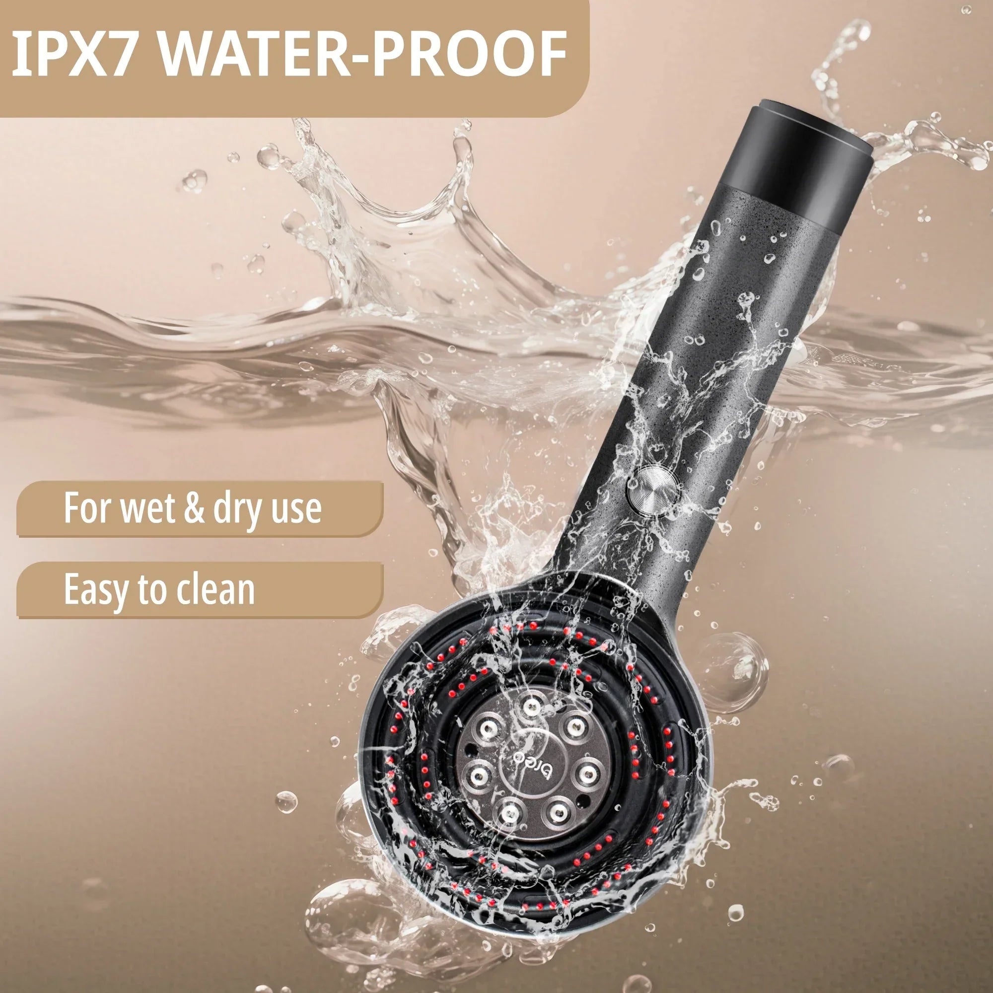 Breo LumiHeal Pro Hair Growth Massager - FDA-Cleared Low-Level Laser Therapy Scalp Massager with 72 Massage Bristles for Thinning Hair