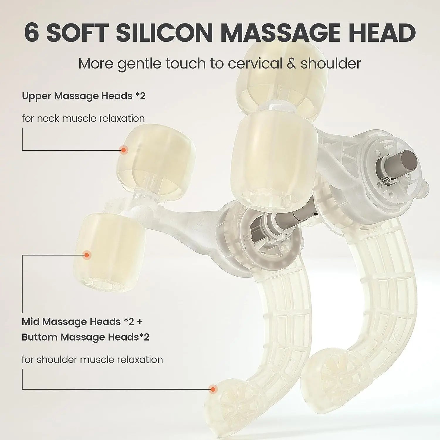 Breo N5 Mini – Patented 5D Shiatsu Neck & Shoulder Massager with Ergonomic Human-like Massage