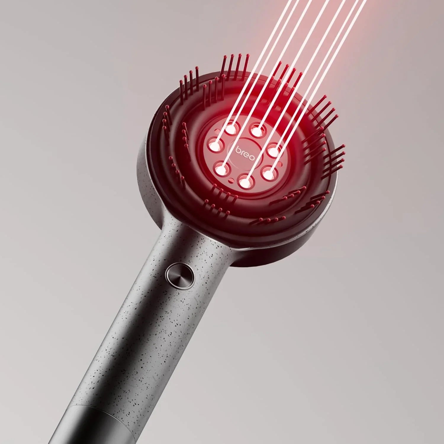 Breo LumiHeal Pro Hair Growth Massager - FDA-Cleared Low-Level Laser Therapy Scalp Massager with 72 Massage Bristles for Thinning Hair
