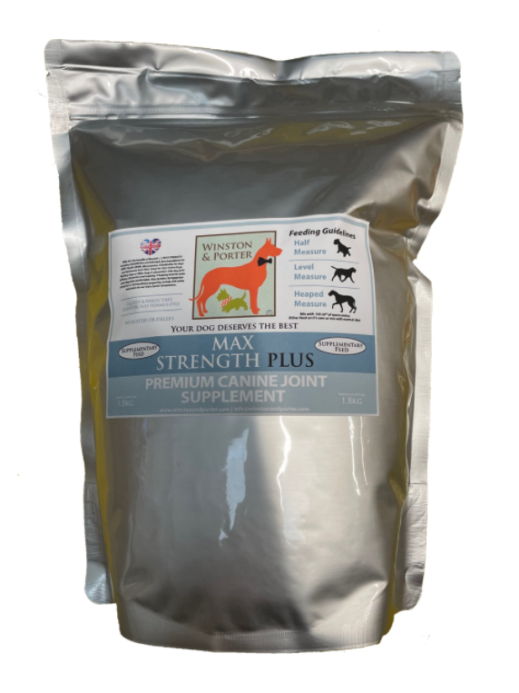 Max Strength Plus Premium Canine Joint Supplement From by Winston and Porter | The Hackers Market