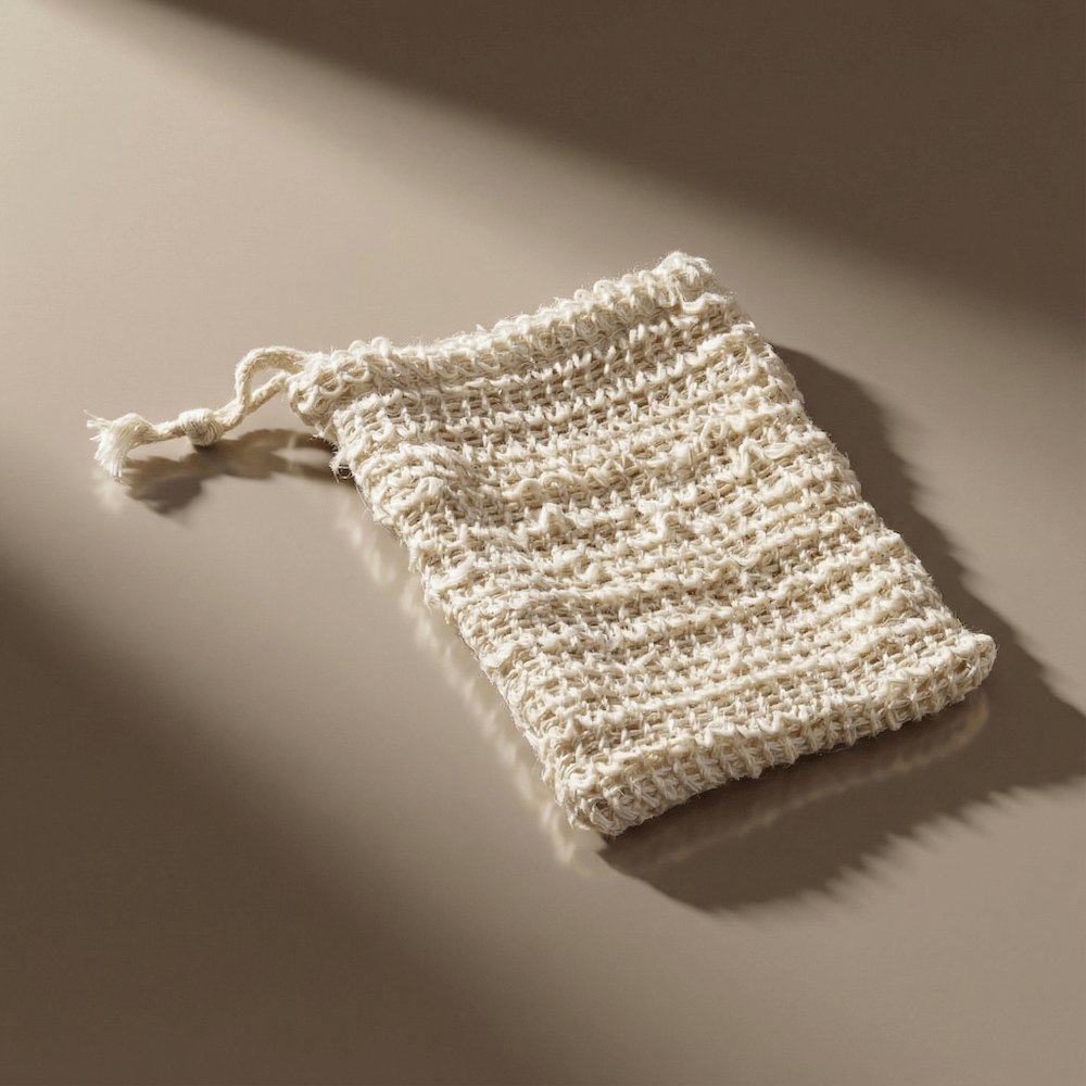 Sisal Exfoliating & Storage Bag by KIND2 | The Hackers Market