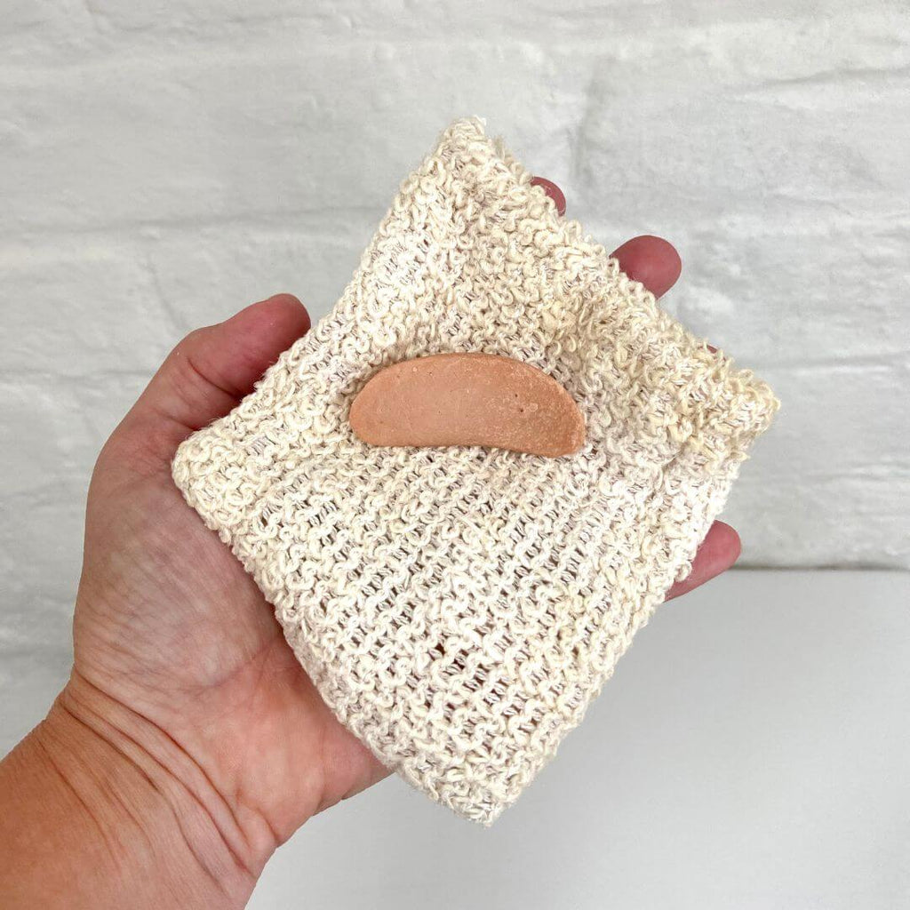 Sisal Exfoliating & Storage Bag by KIND2 | The Hackers Market