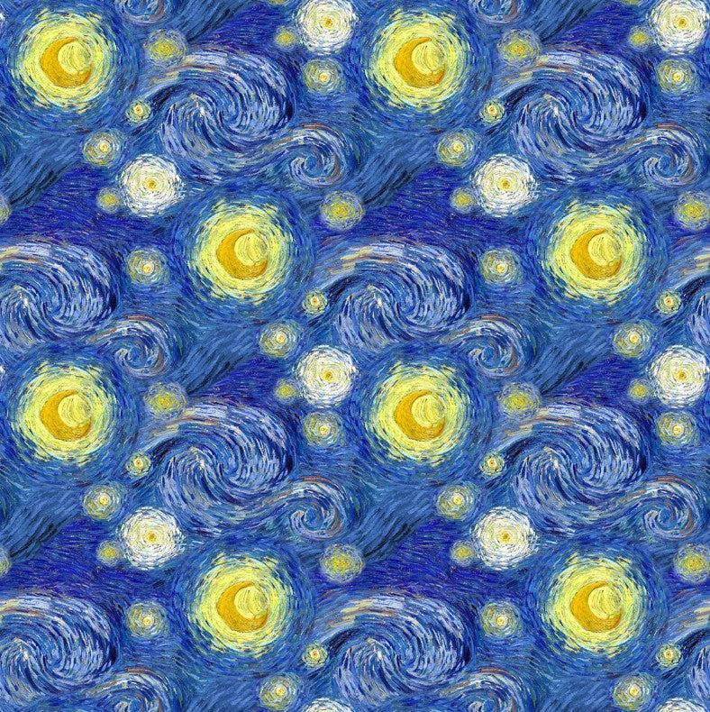 Set of 3 Beeswax Wraps | Starry Night