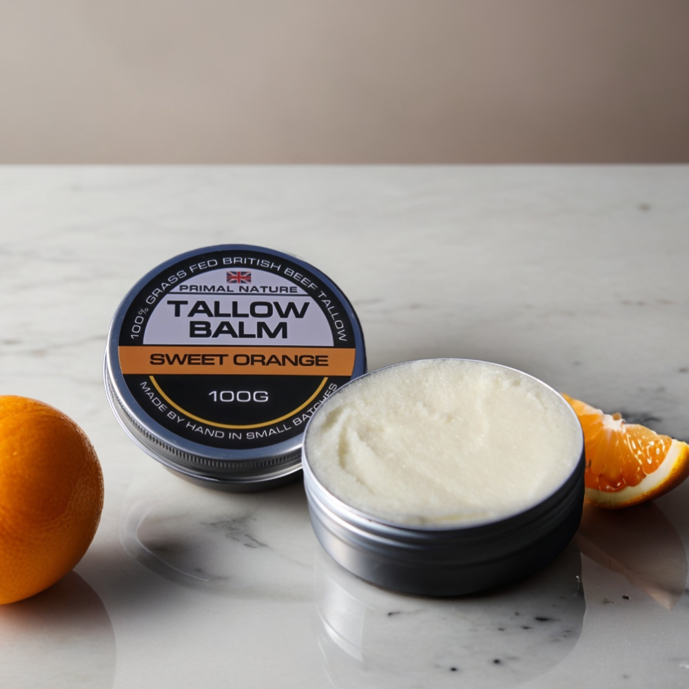 Grass-Fed Tallow Balm | Unscented | Sweet Orange | Sandalwood | 100g