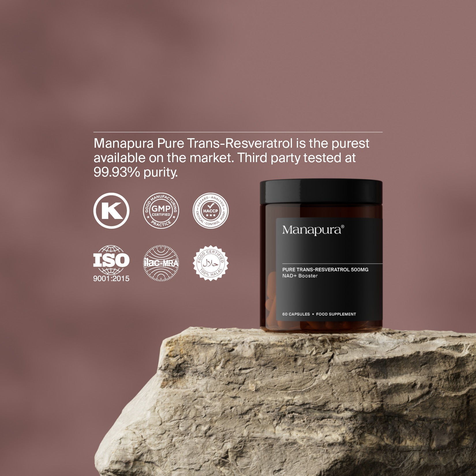 Pure Trans-Resveratrol