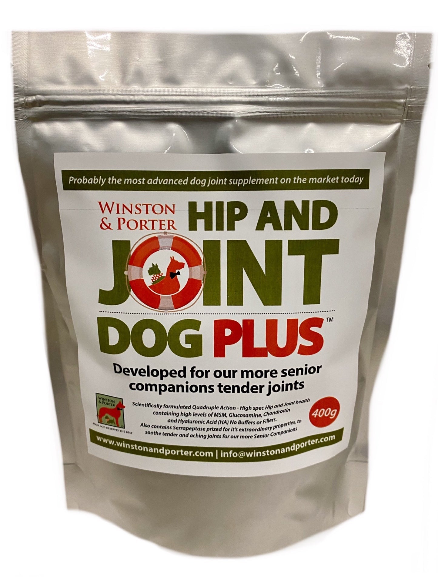 Hip & Joint Dog PLUS – Premium High-Strength Canine Joint Support Powder (UK) by Winston and Porter | The Hackers Market