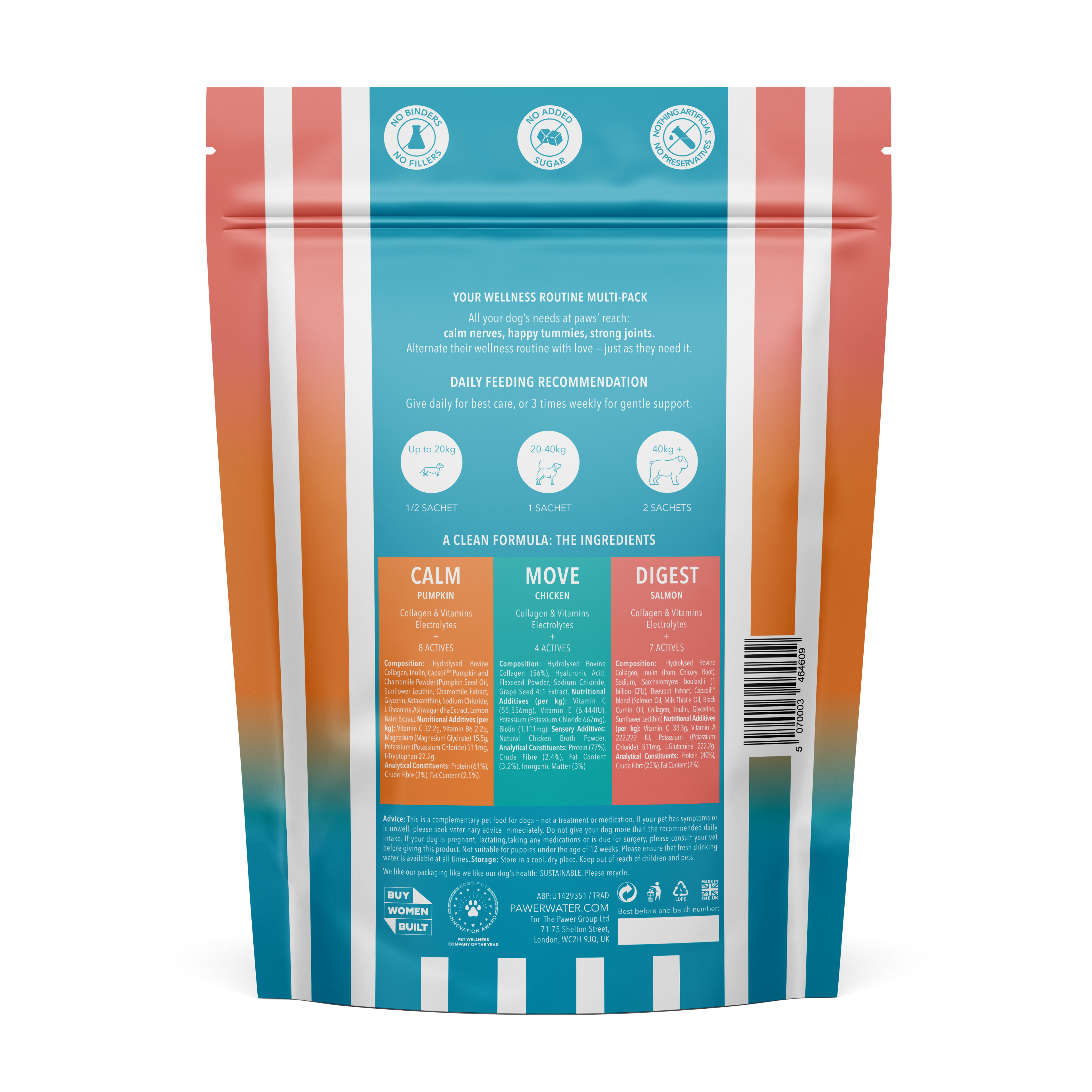 The Wellness Collection (7 Sticks Pouch) by Pawer Water | The Hackers Market