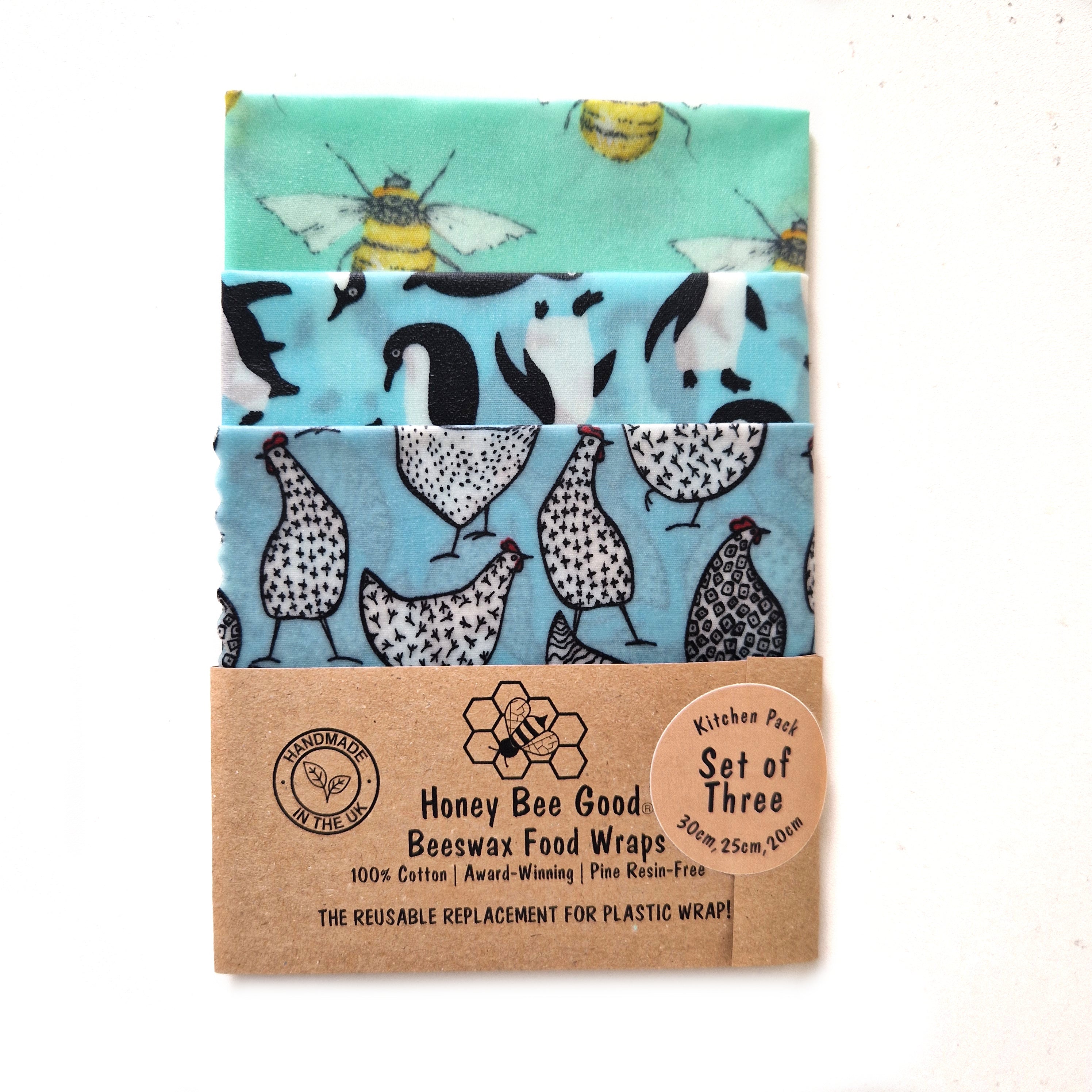 Handmade Beeswax Wraps | Wings